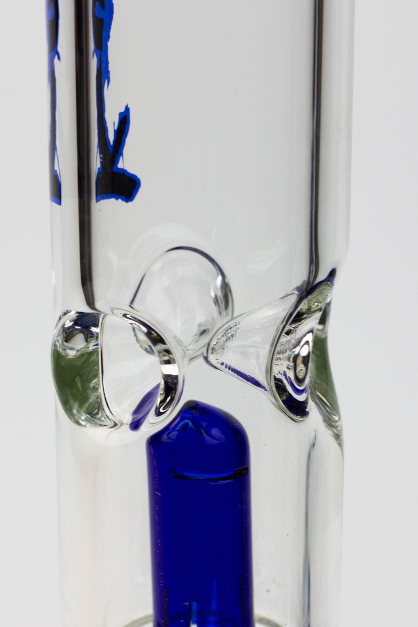 KUSH 14" 7mm Glass Bong w/ Inline Diffuser and Splash Guard - Glasss Station