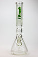 KUSH 16" 7mm Curved Tube Beaker Bong - Glasss Station