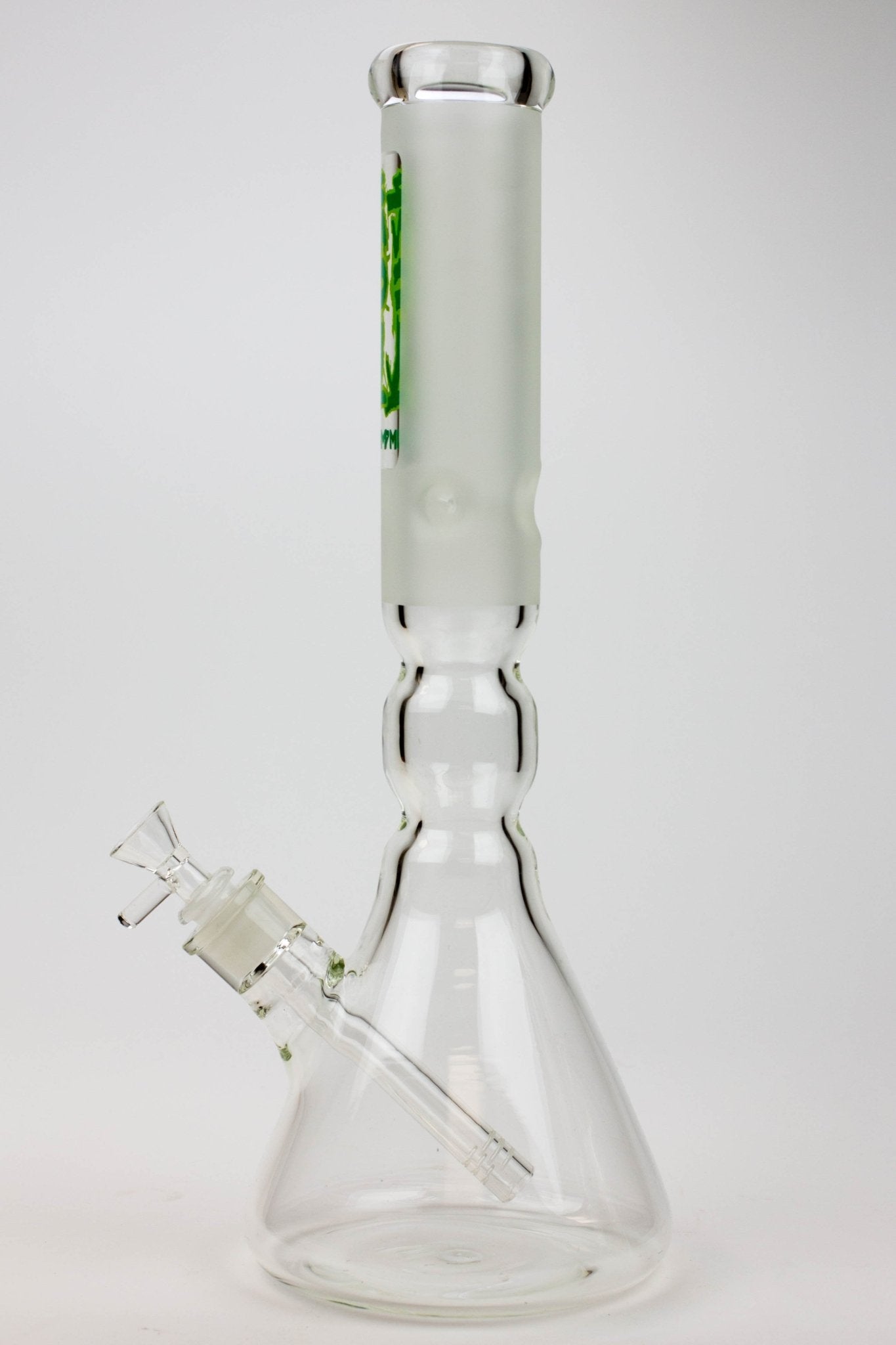 KUSH 16" 7mm Curved Tube Beaker Bong - Glasss Station