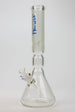 KUSH 16" 7mm Curved Tube Beaker Bong - Glasss Station