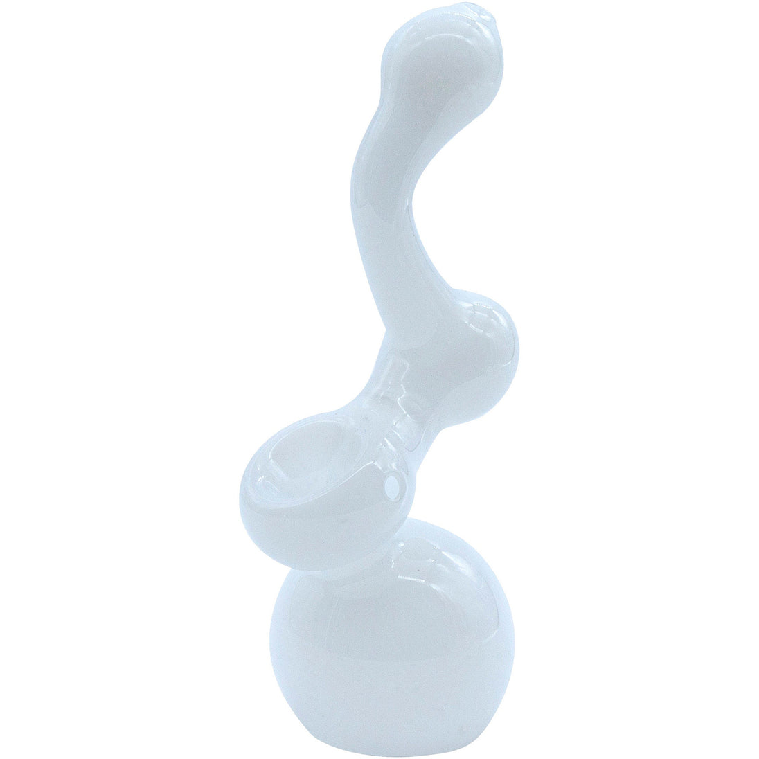 LA Pipes "Ivory Sherlock" Bubbler - Glasss Station