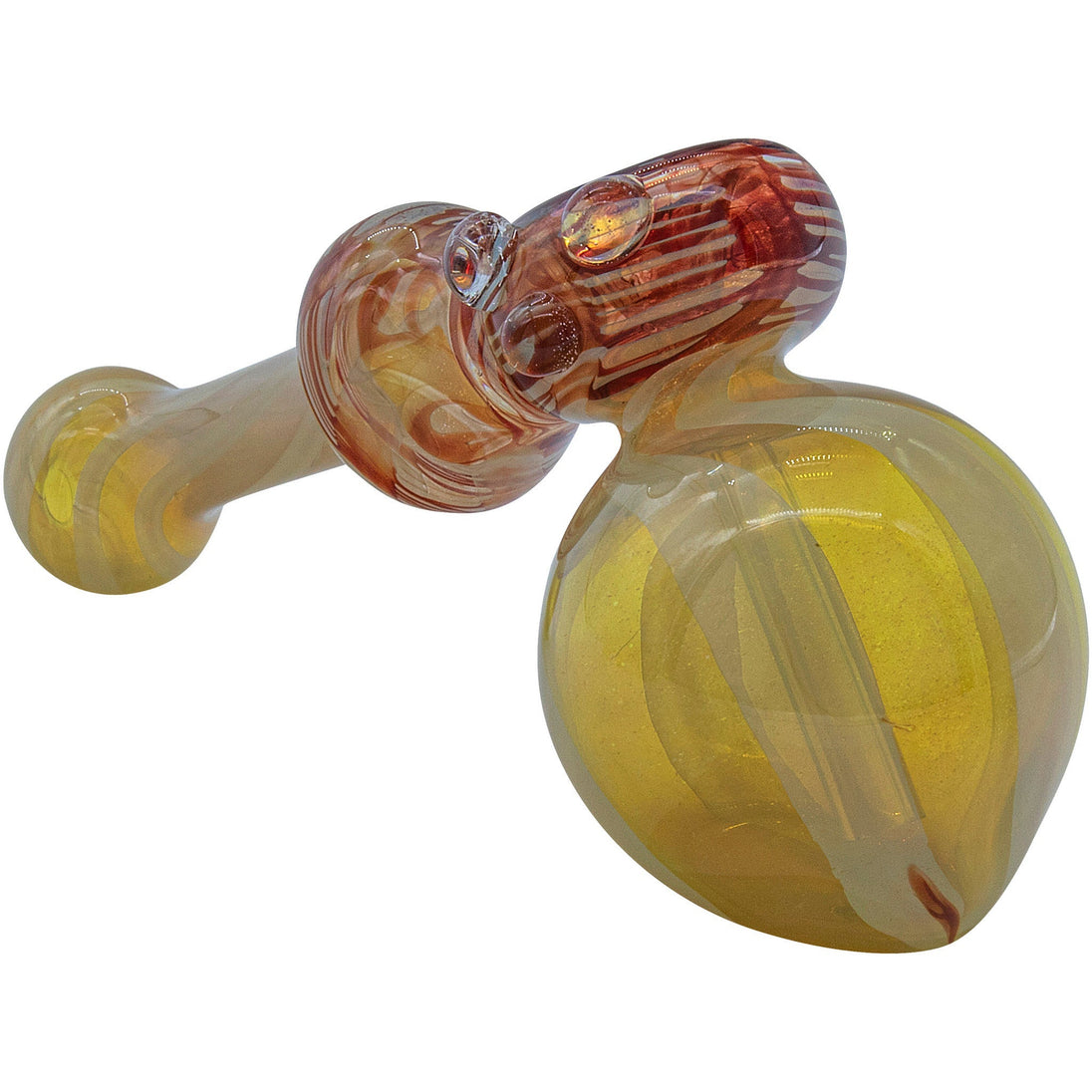 LA Pipes "Raked Hammer" Bubbler - Glasss Station