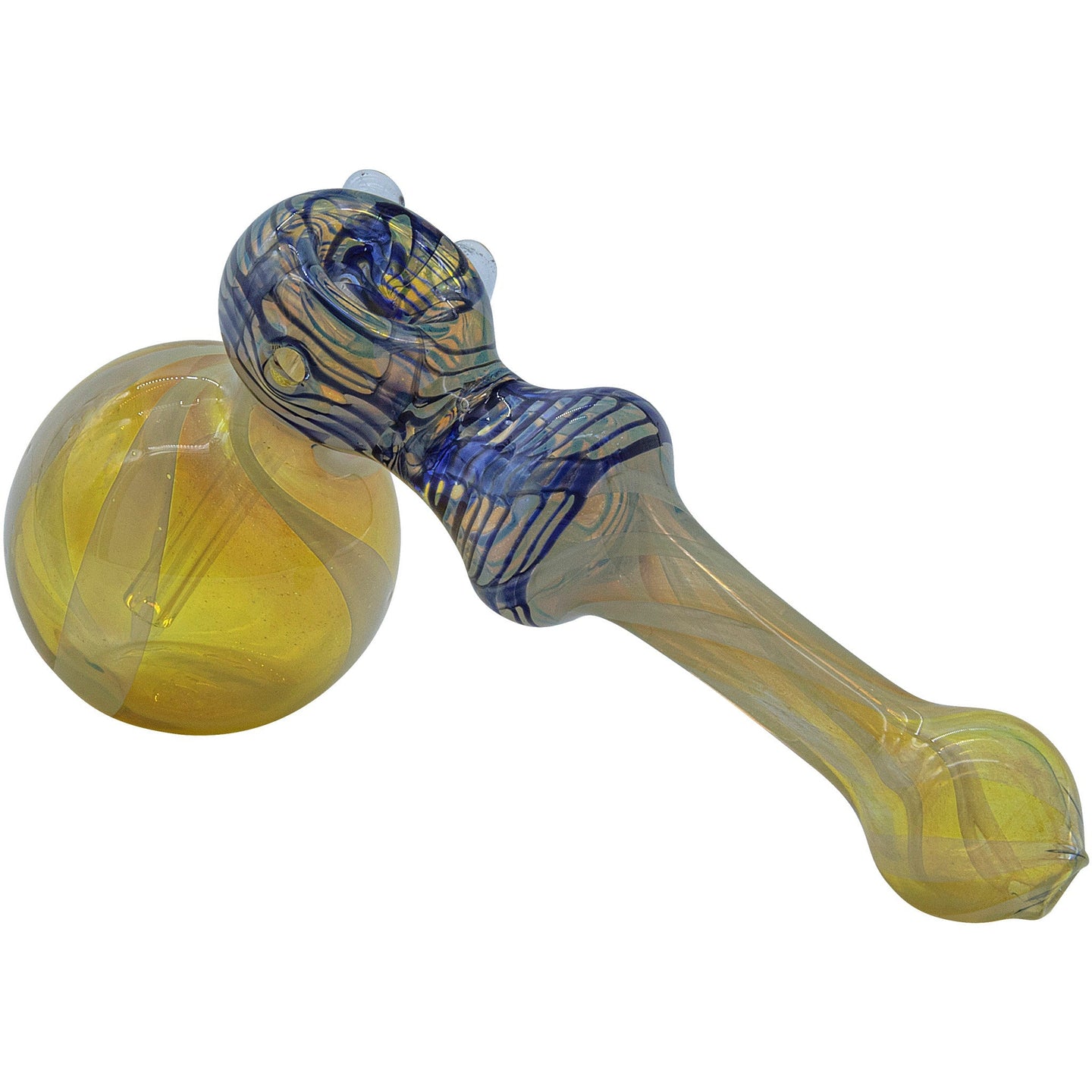 LA Pipes "Raked Hammer" Bubbler - Glasss Station