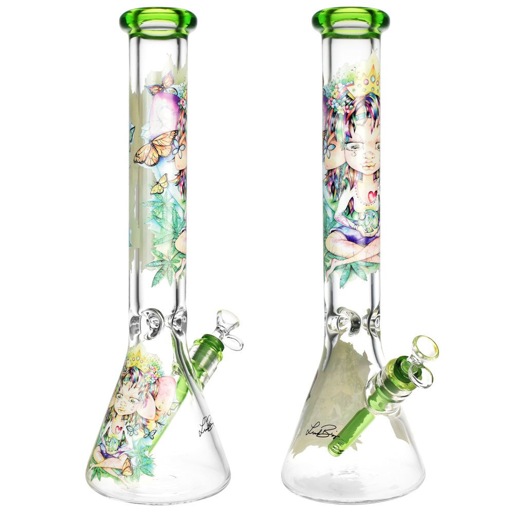 Linda Biggs Always 16.25" Beaker Water Pipe - Glasss Station