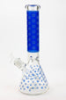 Luxury Patten 14" 7mm Glow in the Dark Beaker Bong - Glasss Station