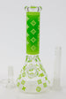 Luxury Pattern 7.5" Glow in the Dark Beaker Bong - Glasss Station