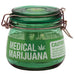 Medical Mary Jane Glass Jar - Glasss Station