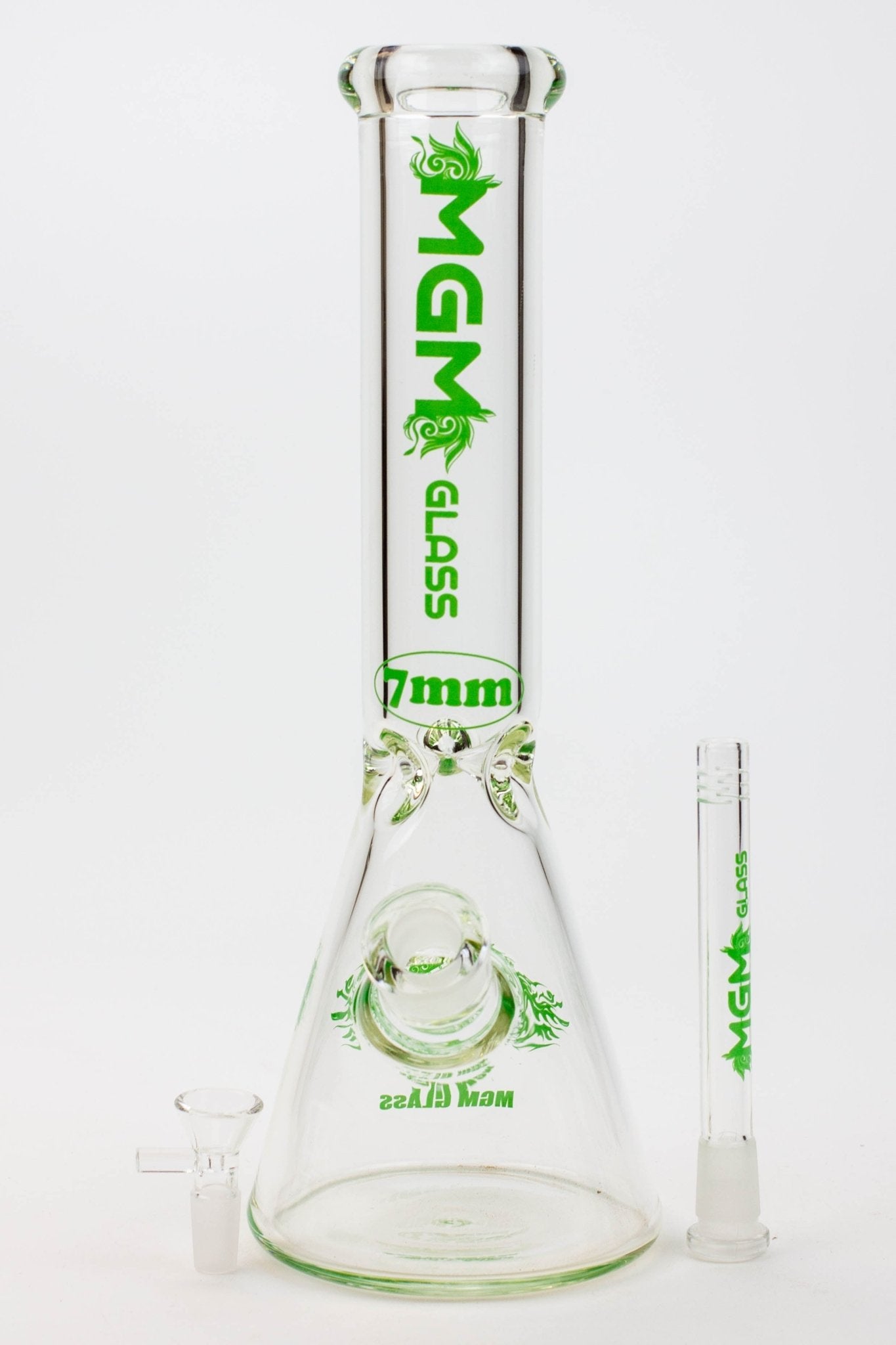 MGM 14" 7mm Beaker Bong - Glasss Station