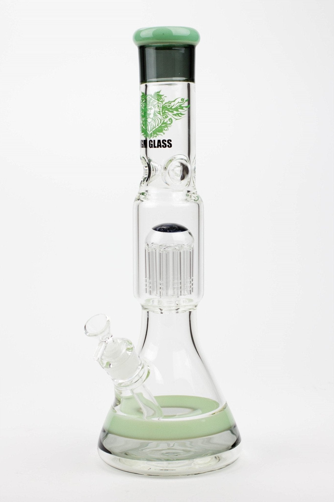 MGM 16" 7mm Single Tree Arm Beaker Bong - Glasss Station