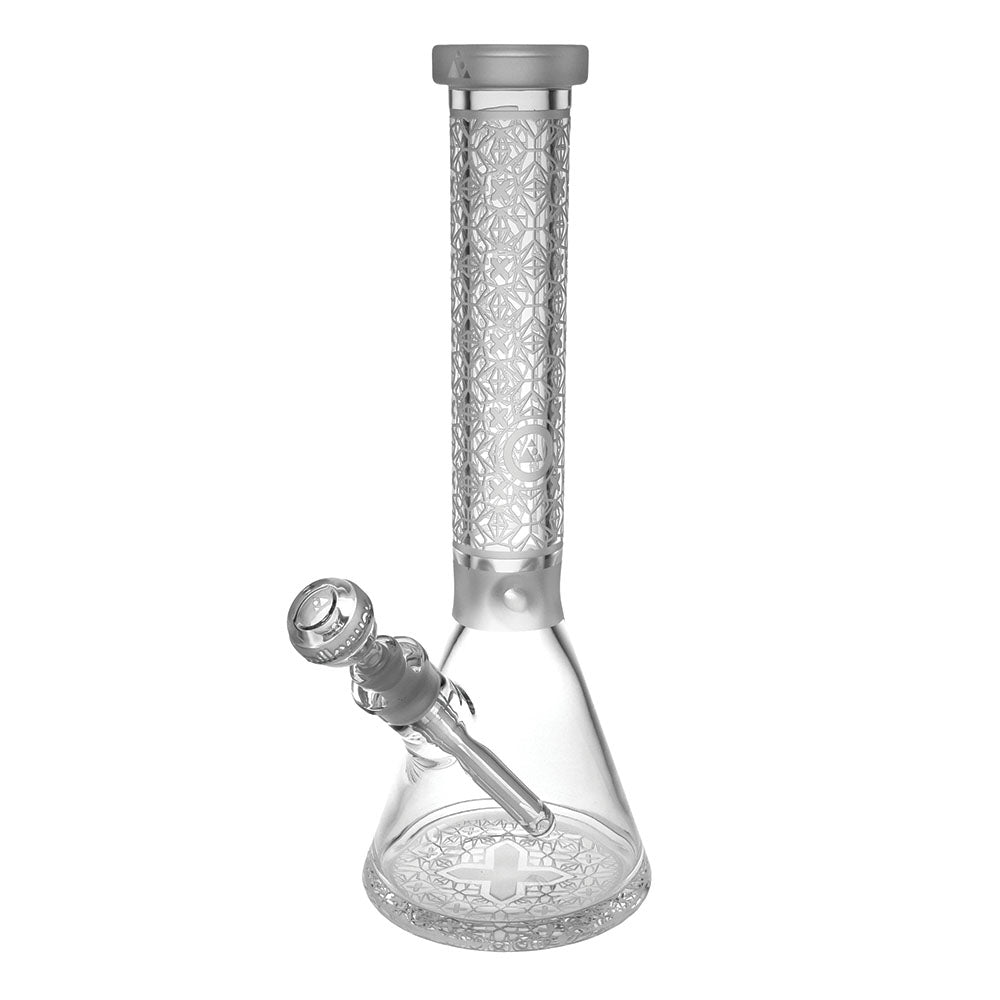 Milky Way Glass X-Morphic 14" Beaker Water Pipe - Glasss Station