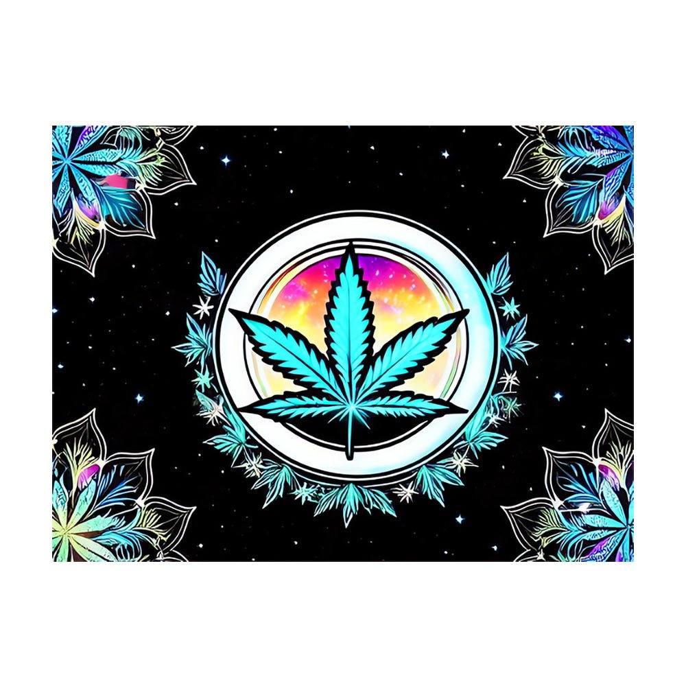 MJ Galaxy Black Light Reactive Wall Tapestry - Glasss Station