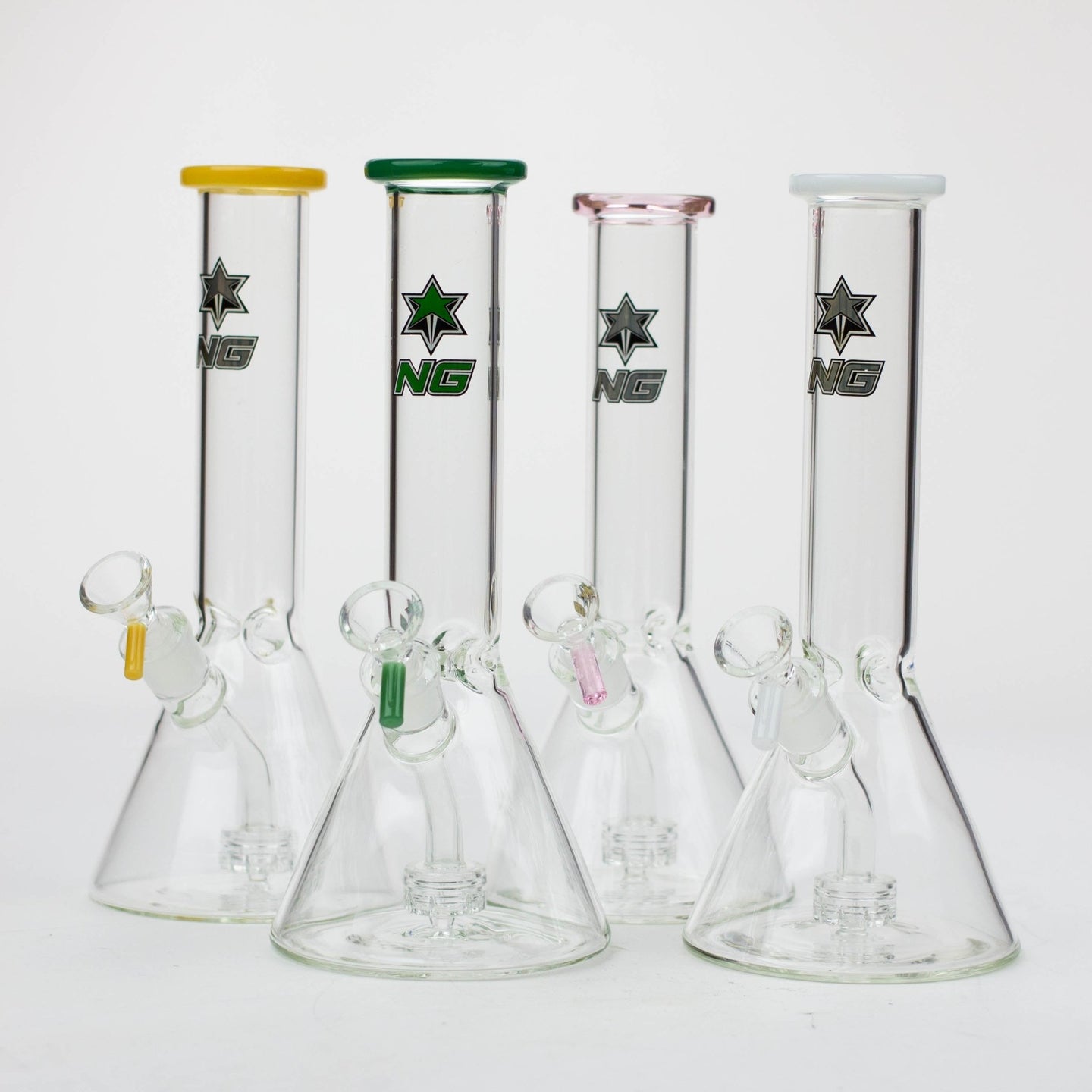 NG-10" Circ Percolator Beaker Bong - Glasss Station