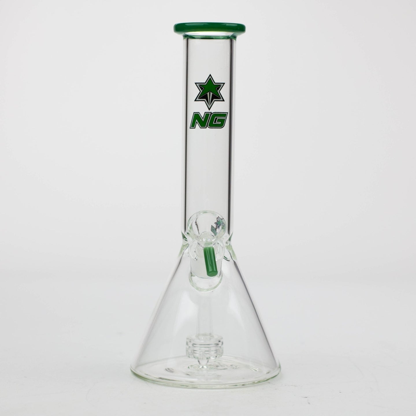 NG-10" Circ Percolator Beaker Bong - Glasss Station