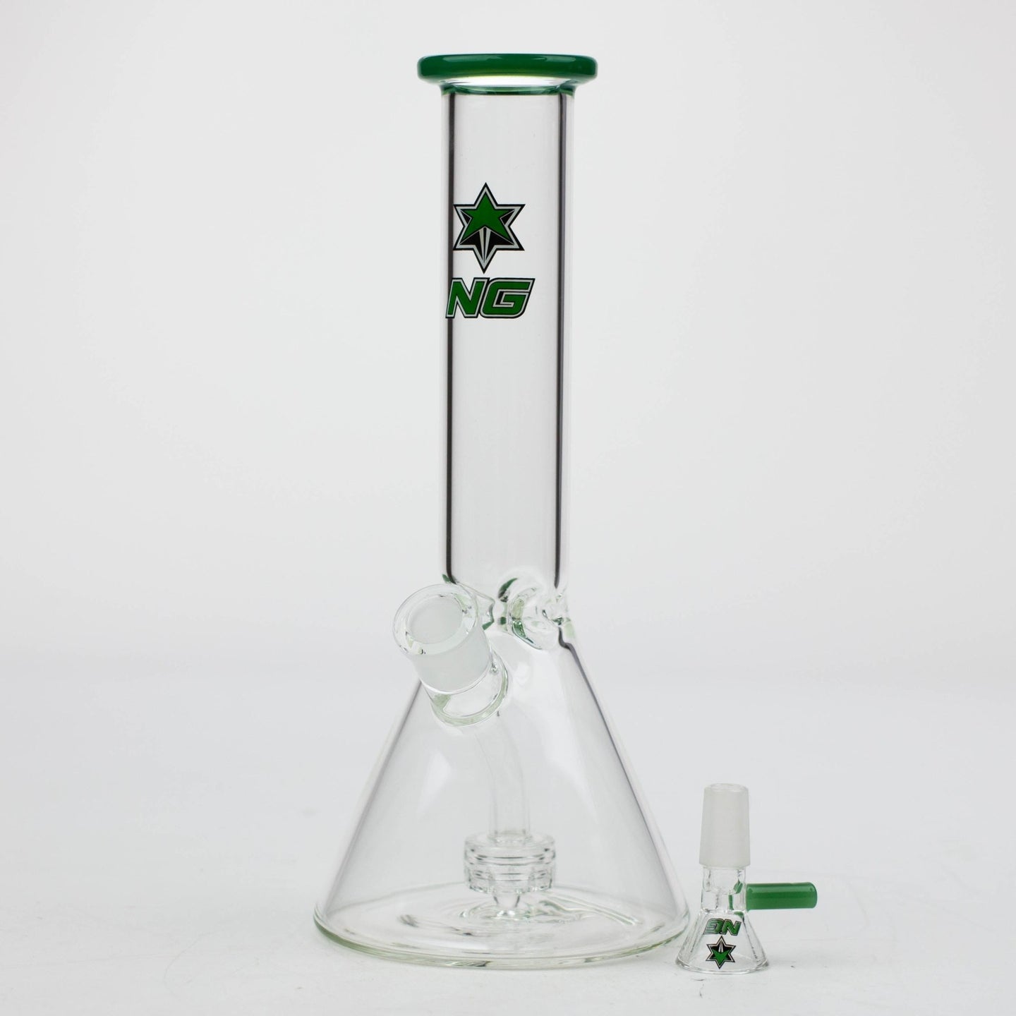 NG-10" Circ Percolator Beaker Bong - Glasss Station