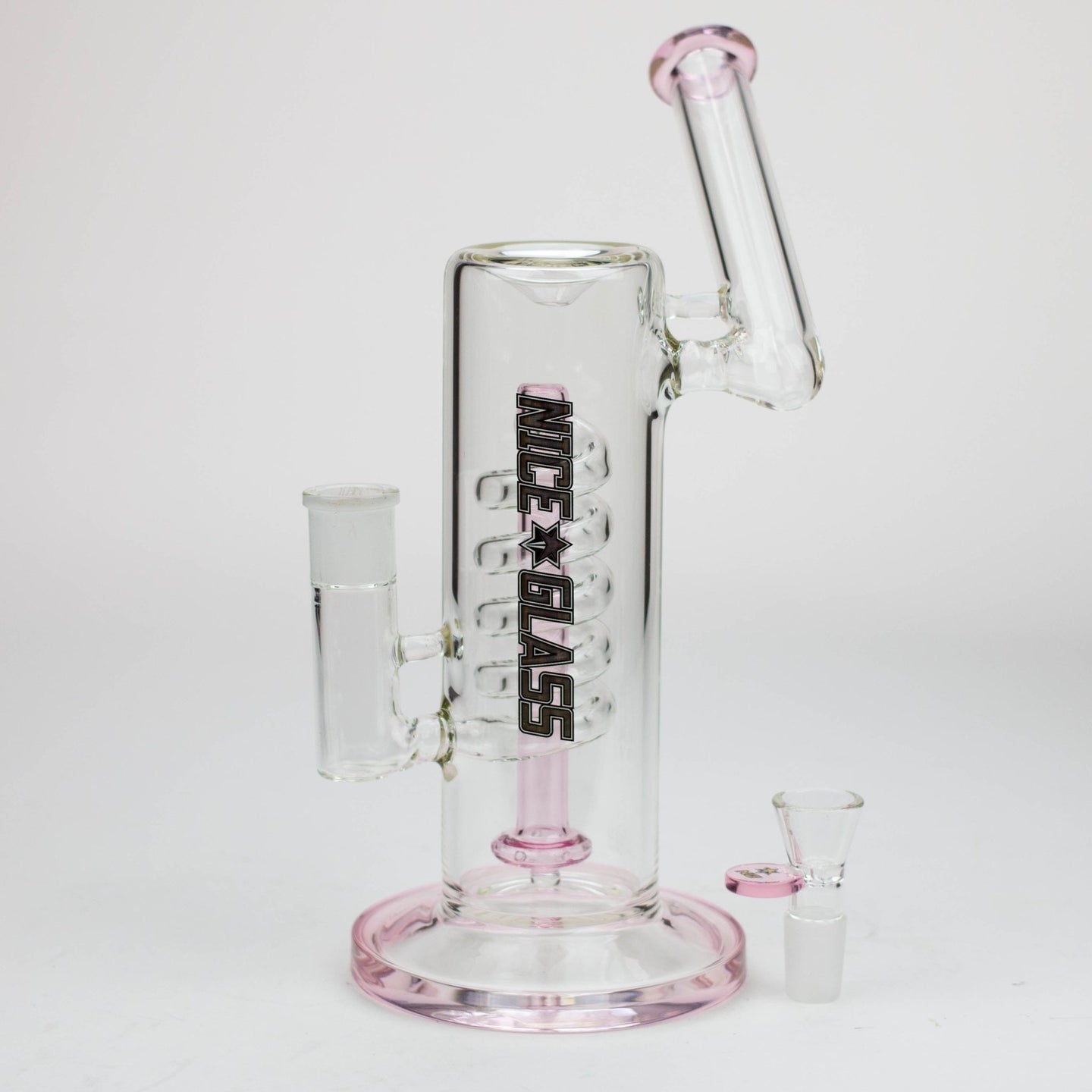 NG-10.5" Spiral Perc Bubbler - Glasss Station