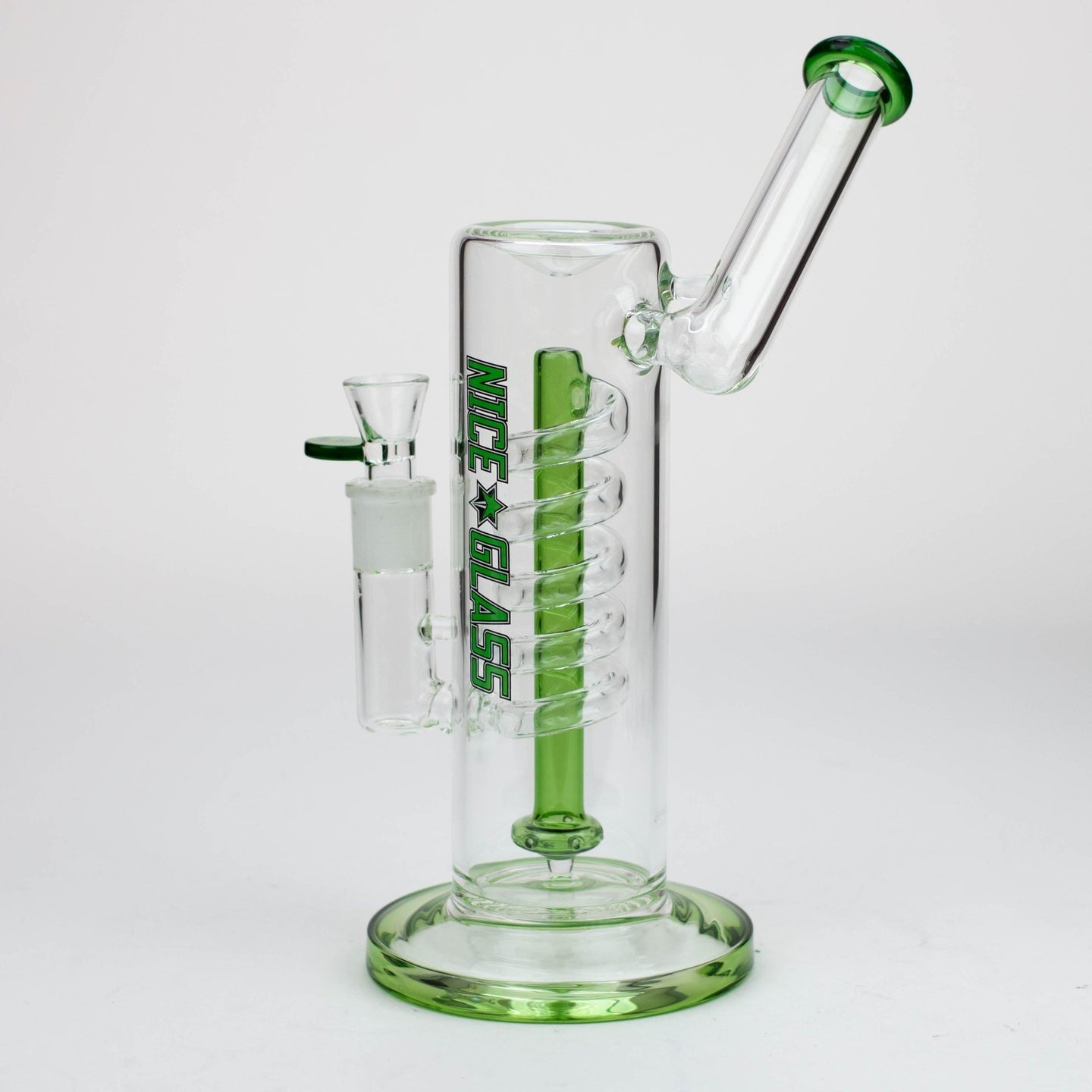 NG-10.5" Spiral Perc Bubbler - Glasss Station