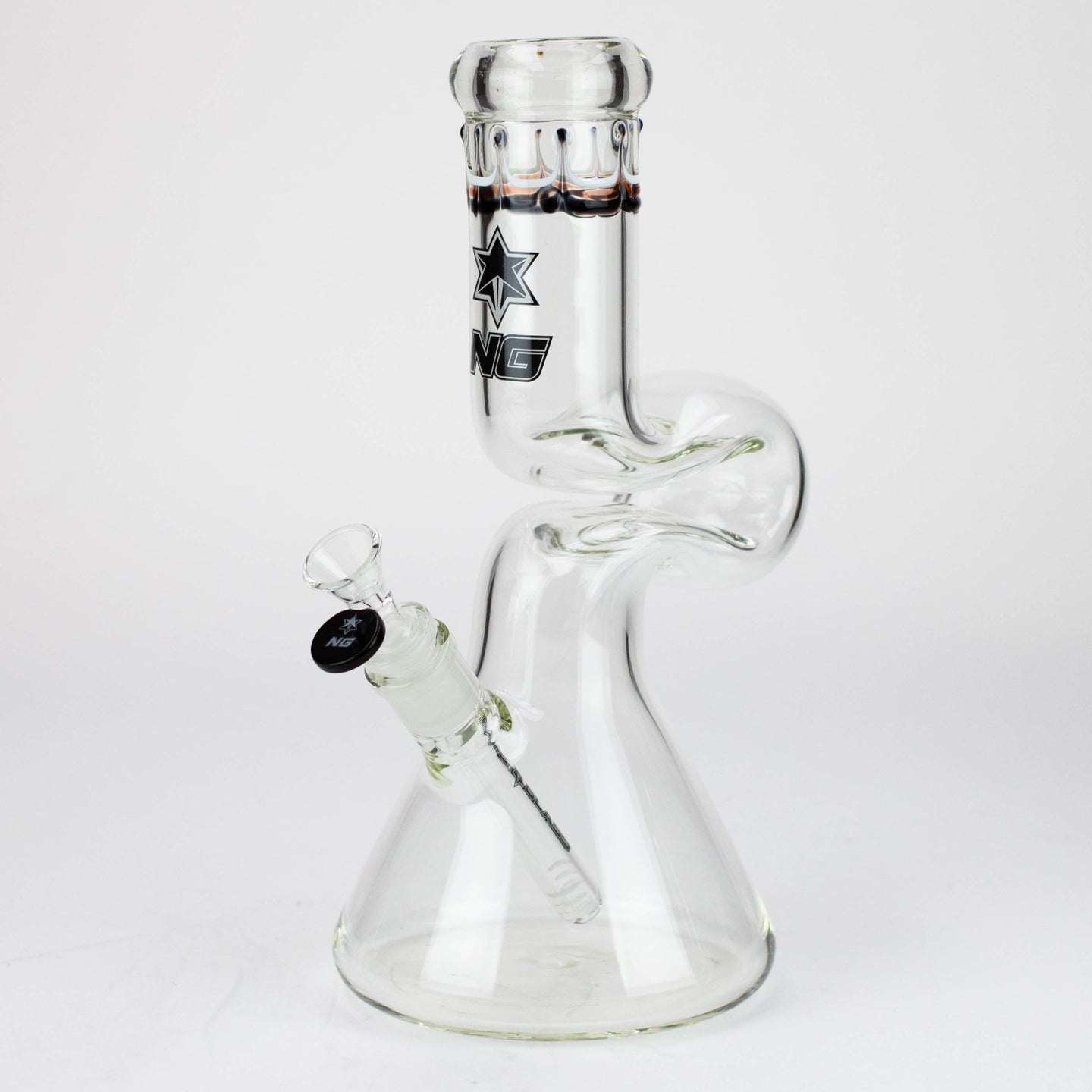 NG 12" Zong Beaker Bong - Glasss Station