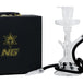 NG-13" Full Color Hookah Set - Glasss Station