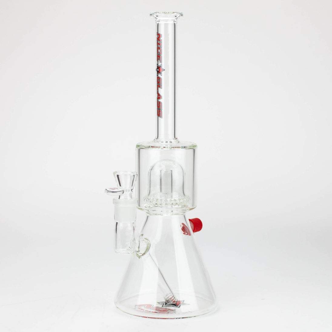 NG 14" Easy Clean Dome Perc Beaker Bong - Glasss Station