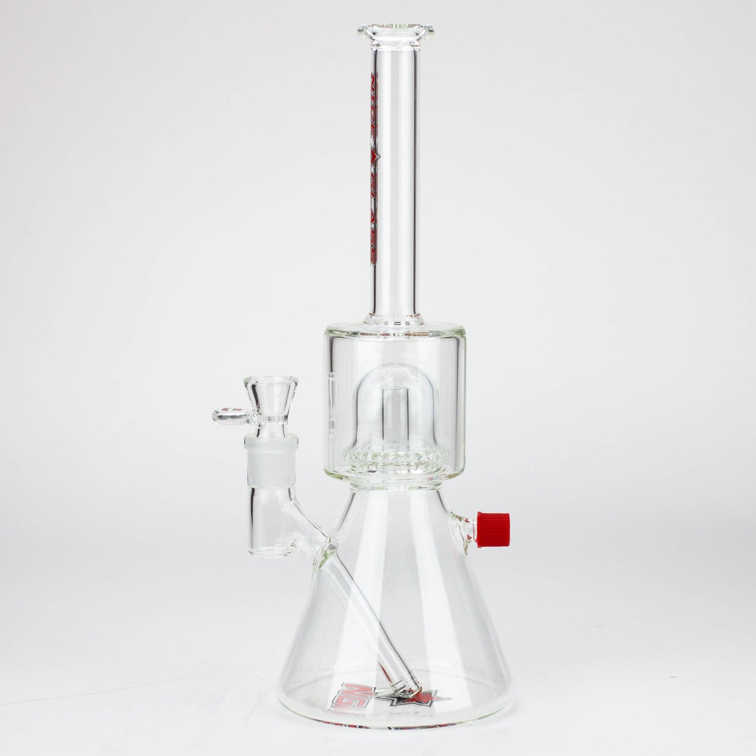 NG 14" Easy Clean Dome Perc Beaker Bong - Glasss Station