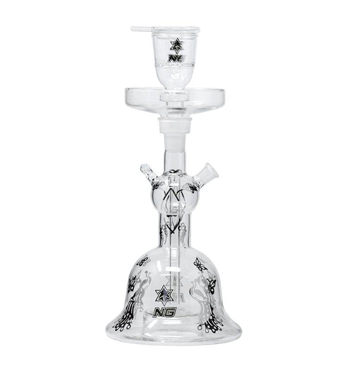 NG-15" Clear Hookah Set - Glasss Station