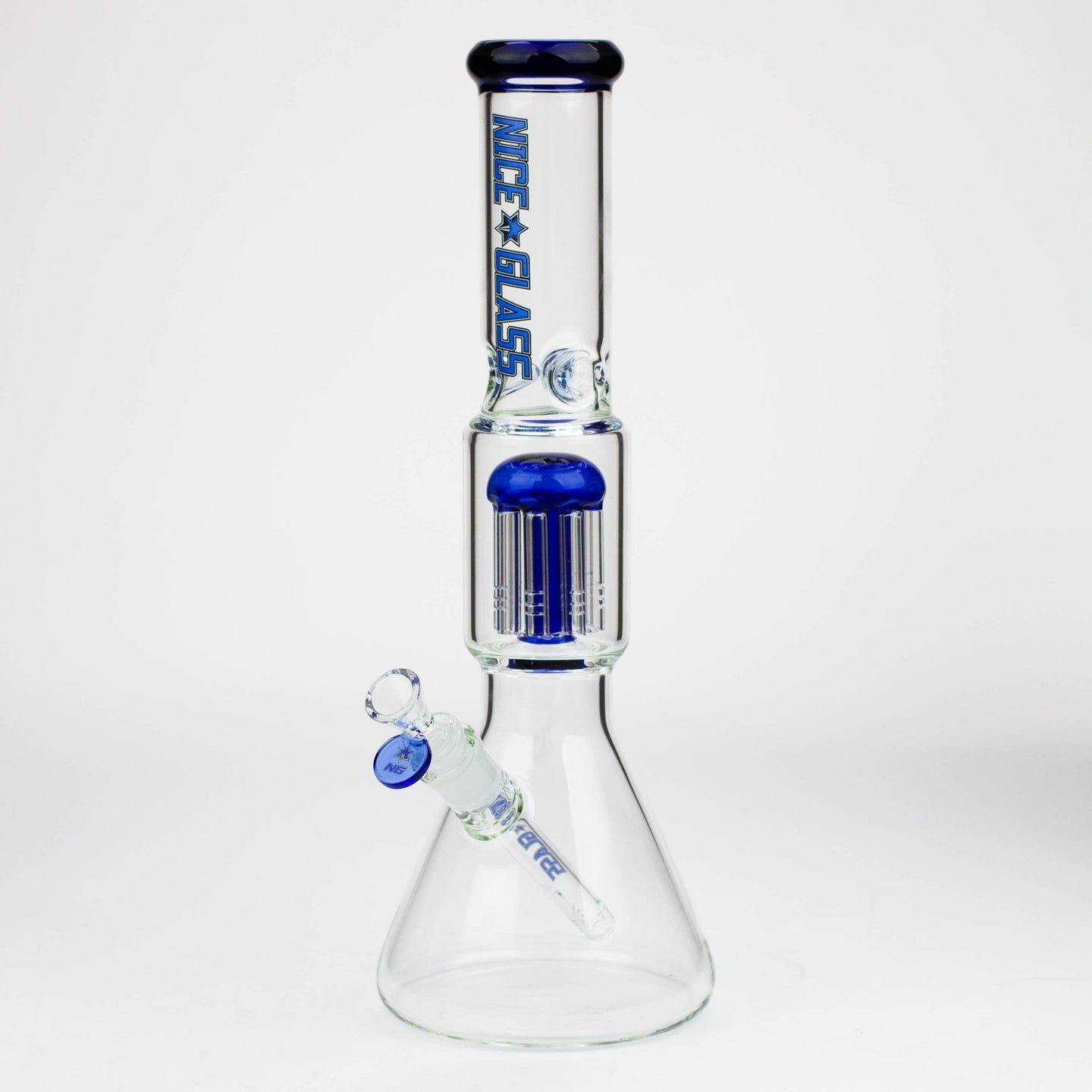 NG-16" 8-Arm Tree Perc Beaker Bong - Glasss Station