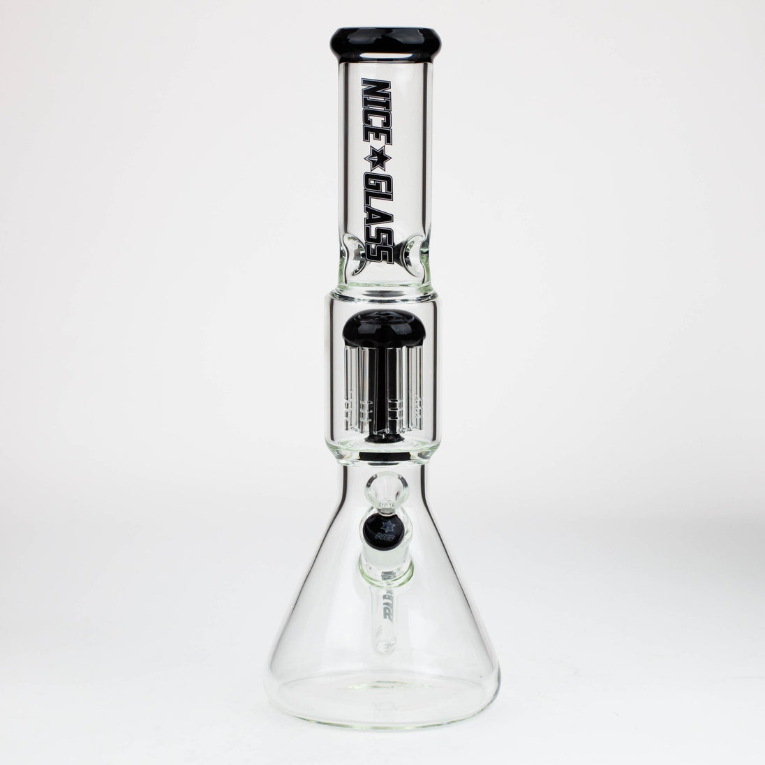 NG-16" 8-Arm Tree Perc Beaker Bong - Glasss Station