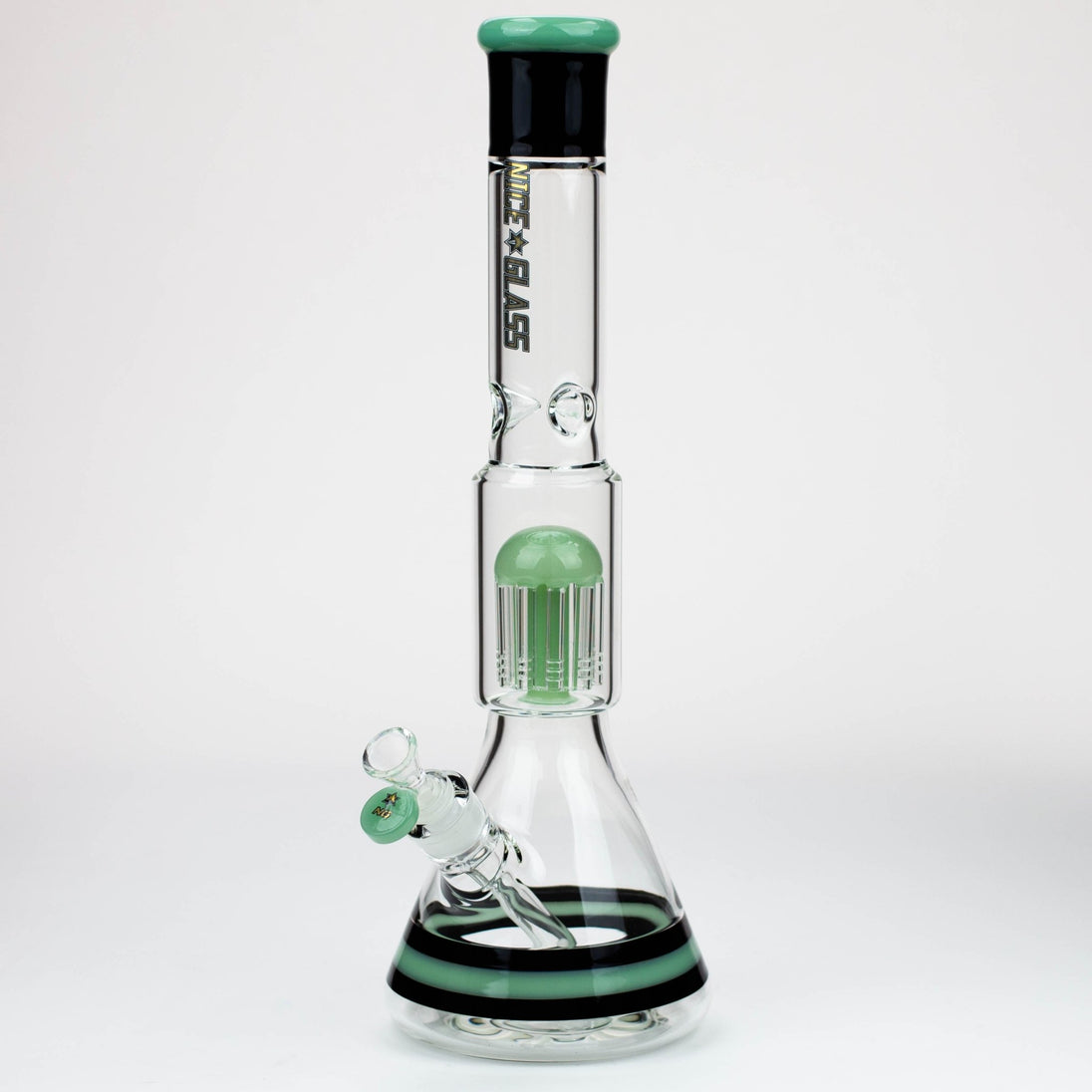 NG- 17" 10-Arm Tree Beaker Bong - Glasss Station