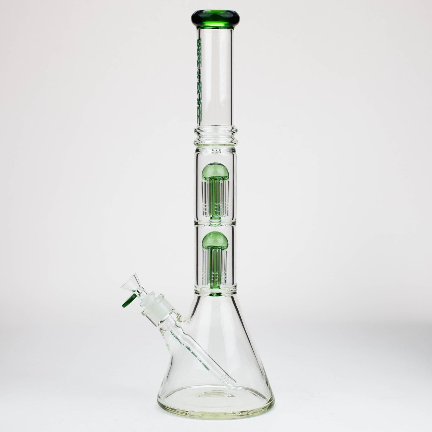 NG-19" Double 6-Arm Tree Beaker Bong - Glasss Station