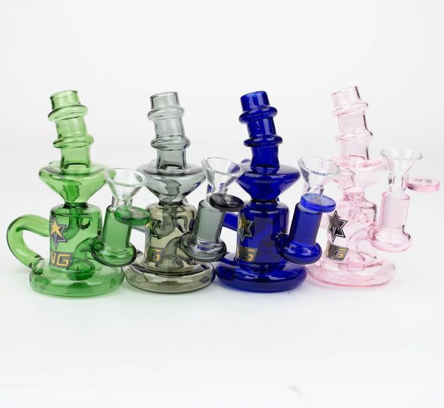 NG- 5" Mini Recycler Bubbler - Glasss Station