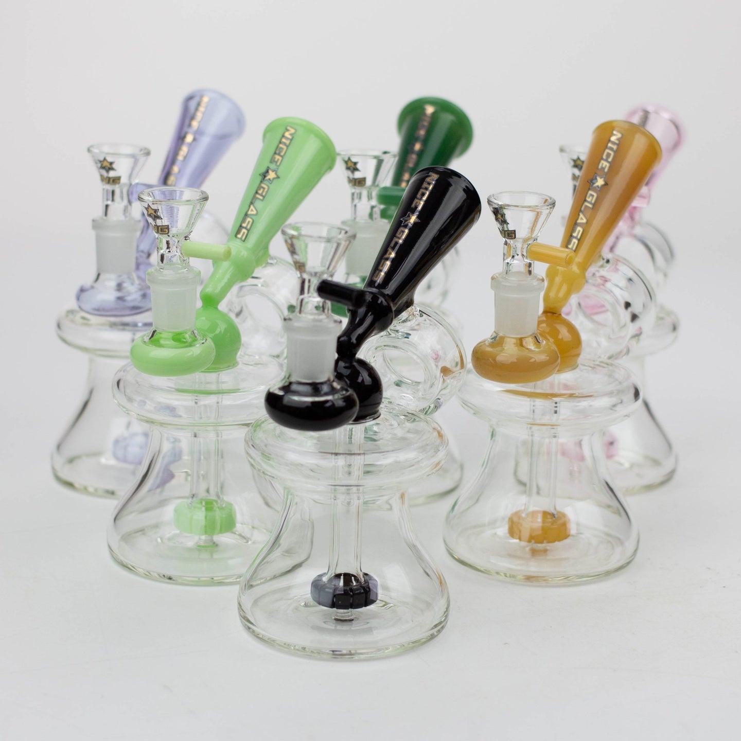 NG-6.5" Megaphone Showerhead Bubbler - Glasss Station