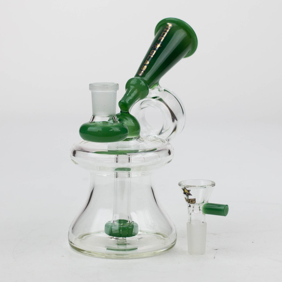 NG-6.5" Megaphone Showerhead Bubbler - Glasss Station