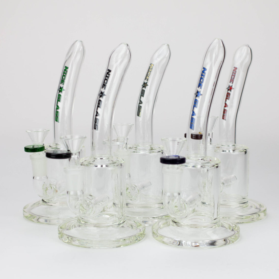 NG 8" Inline Bubbler - Glasss Station