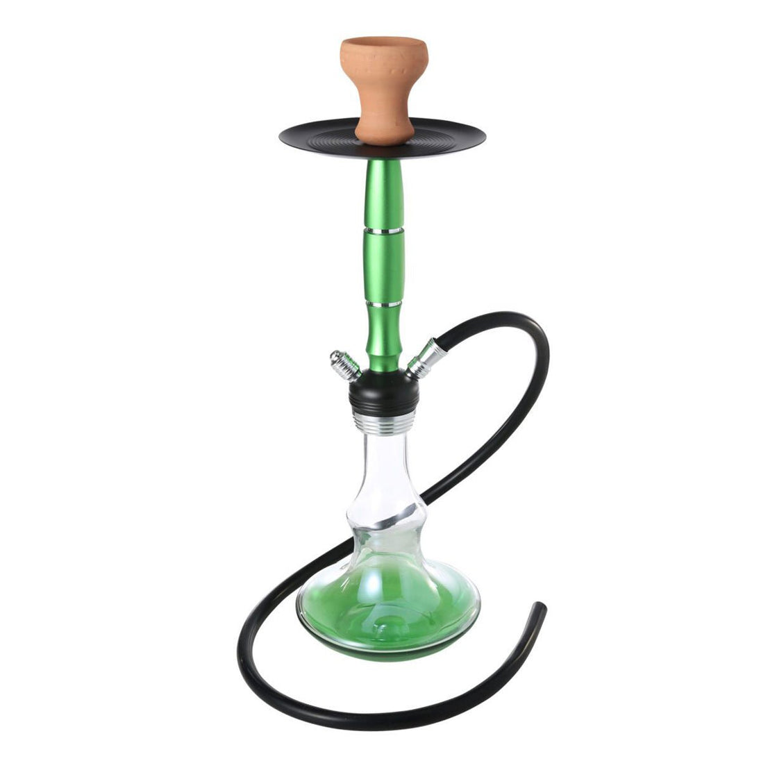 One Hose 19" Modern Hookah - Glasss Station