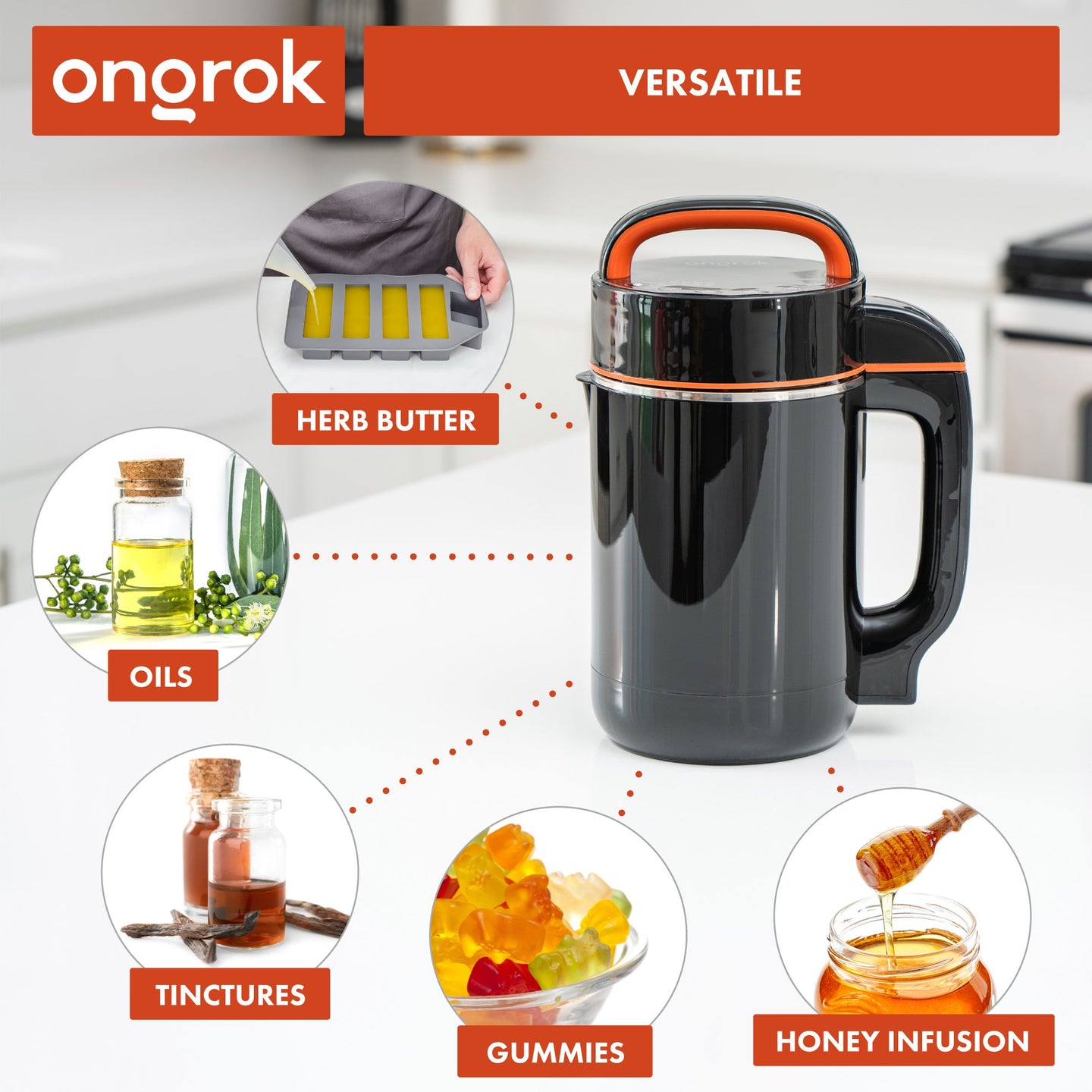 Ongrok Botanical Large Infuser Machine and Kit - Glasss Station