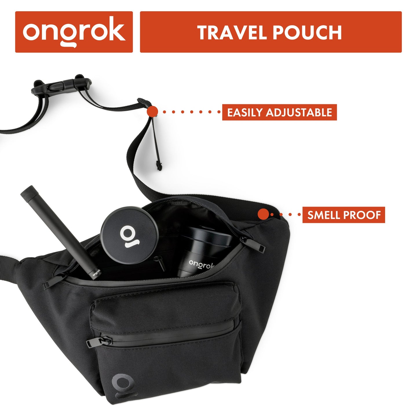 Ongrok Carbon Lined Fanny Pack - Glasss Station