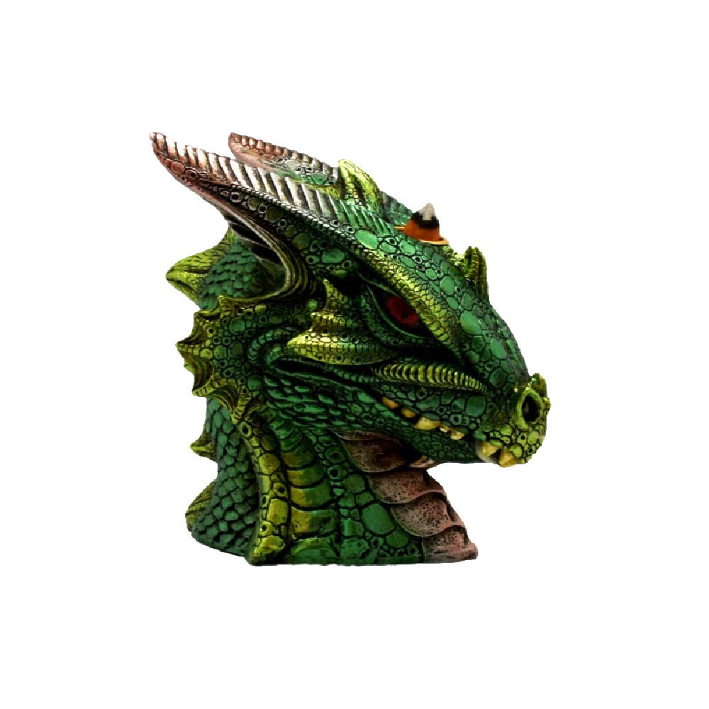 Peaceful Fire Dragon Backflow Incense Burner - Glasss Station