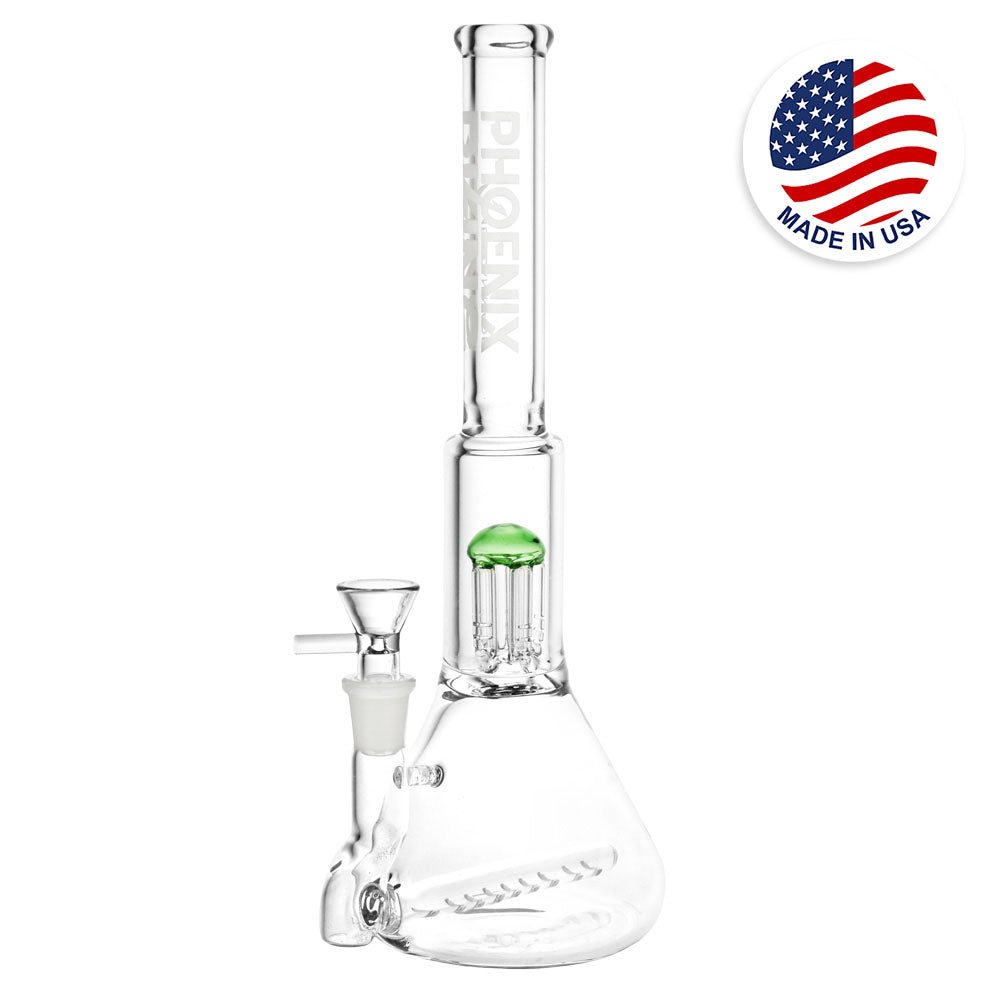 Phoenix Rising Inline 11.5" Beaker Water Pipe - Glasss Station