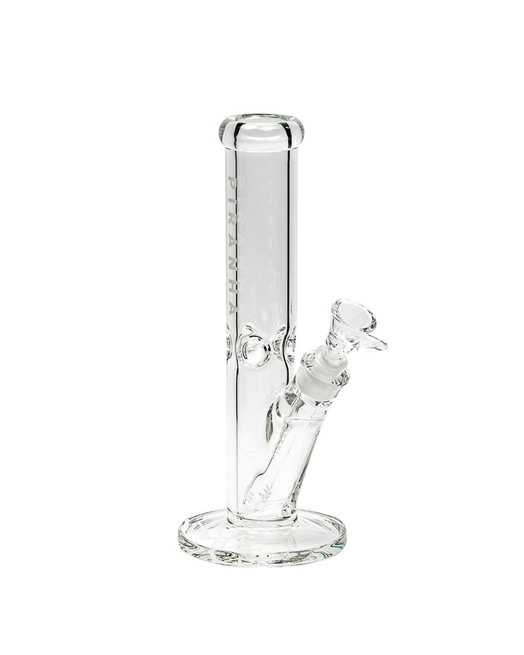 Piranha Glass 12" 7mm Straight Tube w/ Ice Pinch - Glasss Station