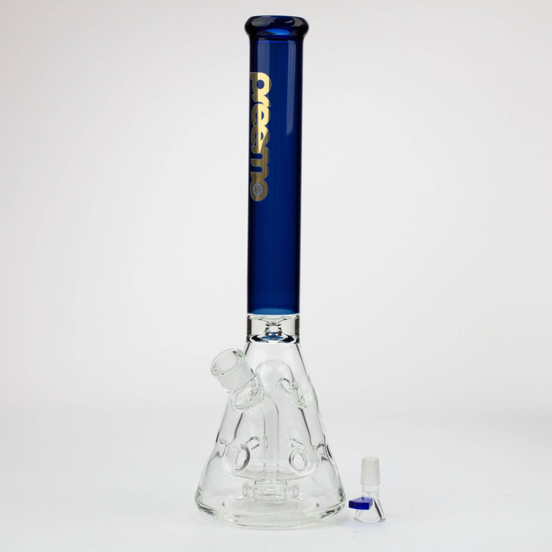 Preemo - 18" Showerhead to Swiss Perc Beaker Bong - Glasss Station