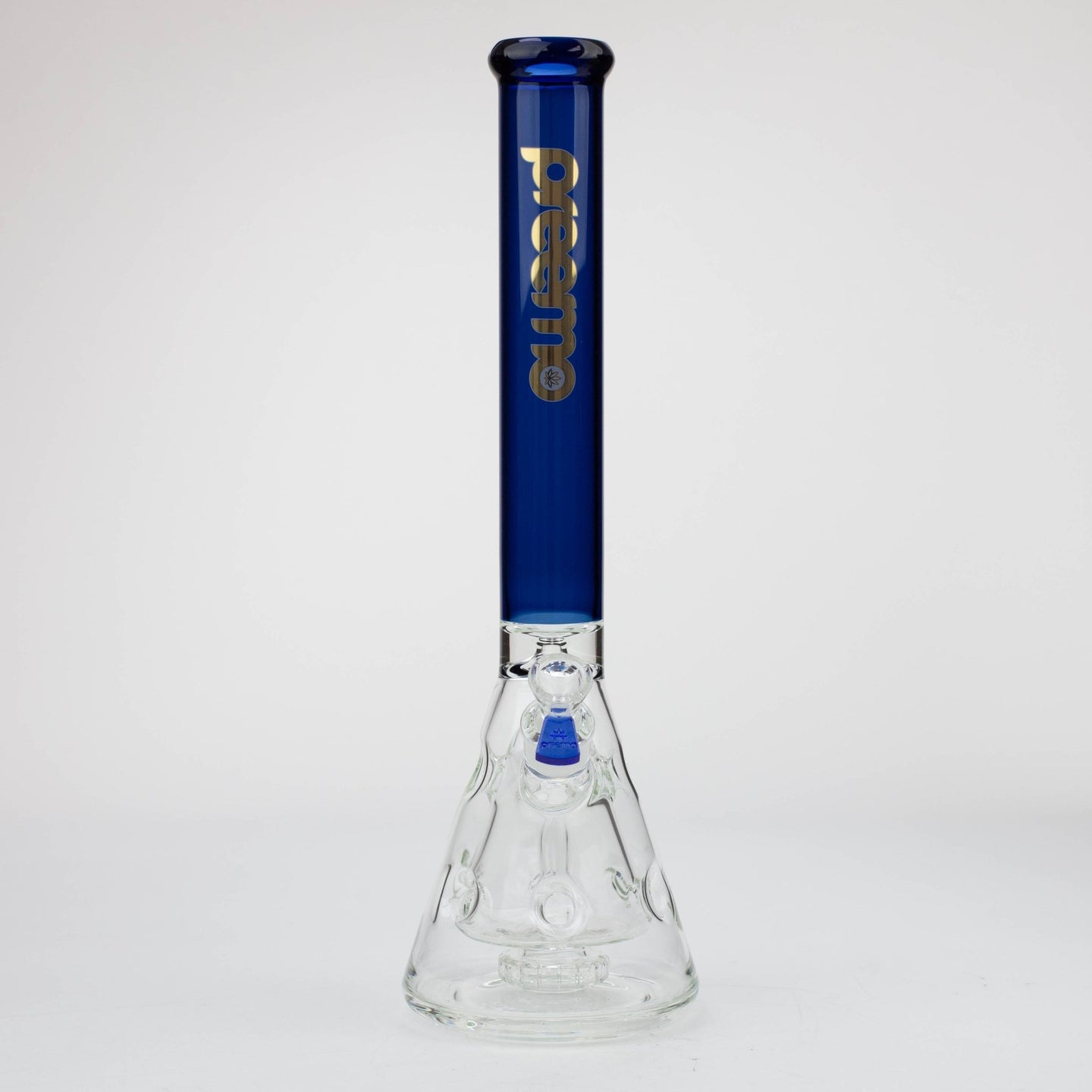 Preemo - 18" Showerhead to Swiss Perc Beaker Bong - Glasss Station