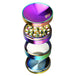 Pulsar Concave Rainbow Anodized Aluminum 2.5" Grinder - Glasss Station