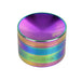 Pulsar Concave Rainbow Anodized Aluminum 2.5" Grinder - Glasss Station