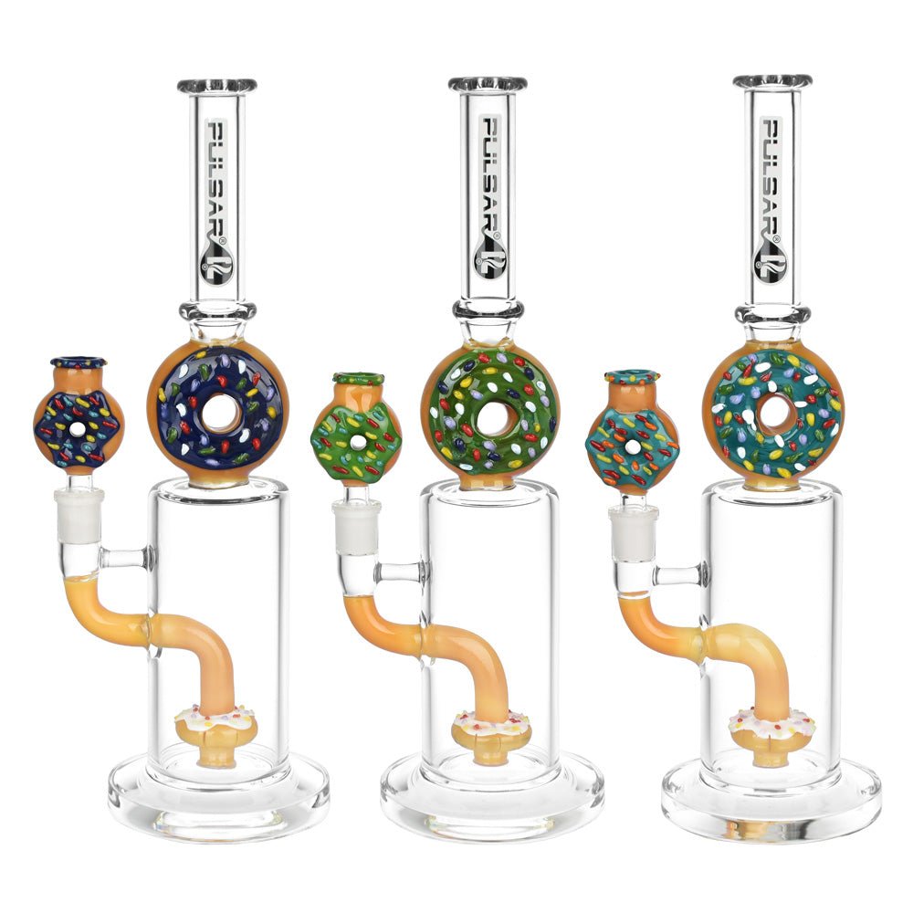 Pulsar Donut Love 13" Water Pipe - Glasss Station