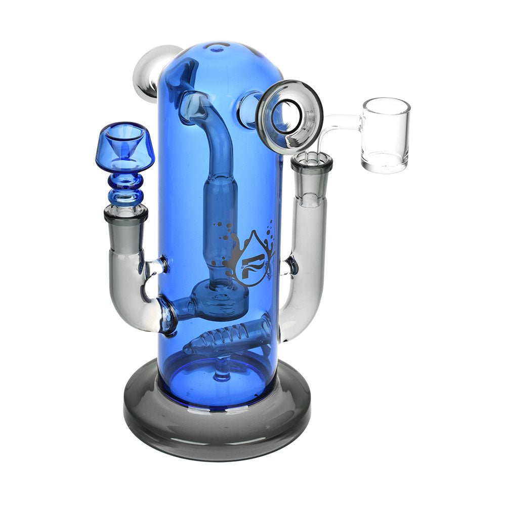 Pulsar Double Trouble 8" Dry Pipe/Dab Rig - Glasss Station