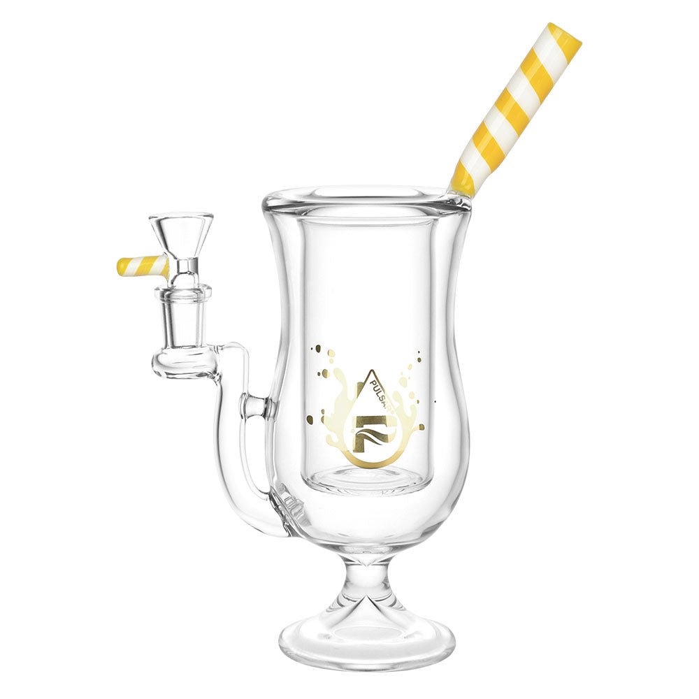 Pulsar Drinkable Series Tropical Cocktail 9" Water Pipe - Glasss Station