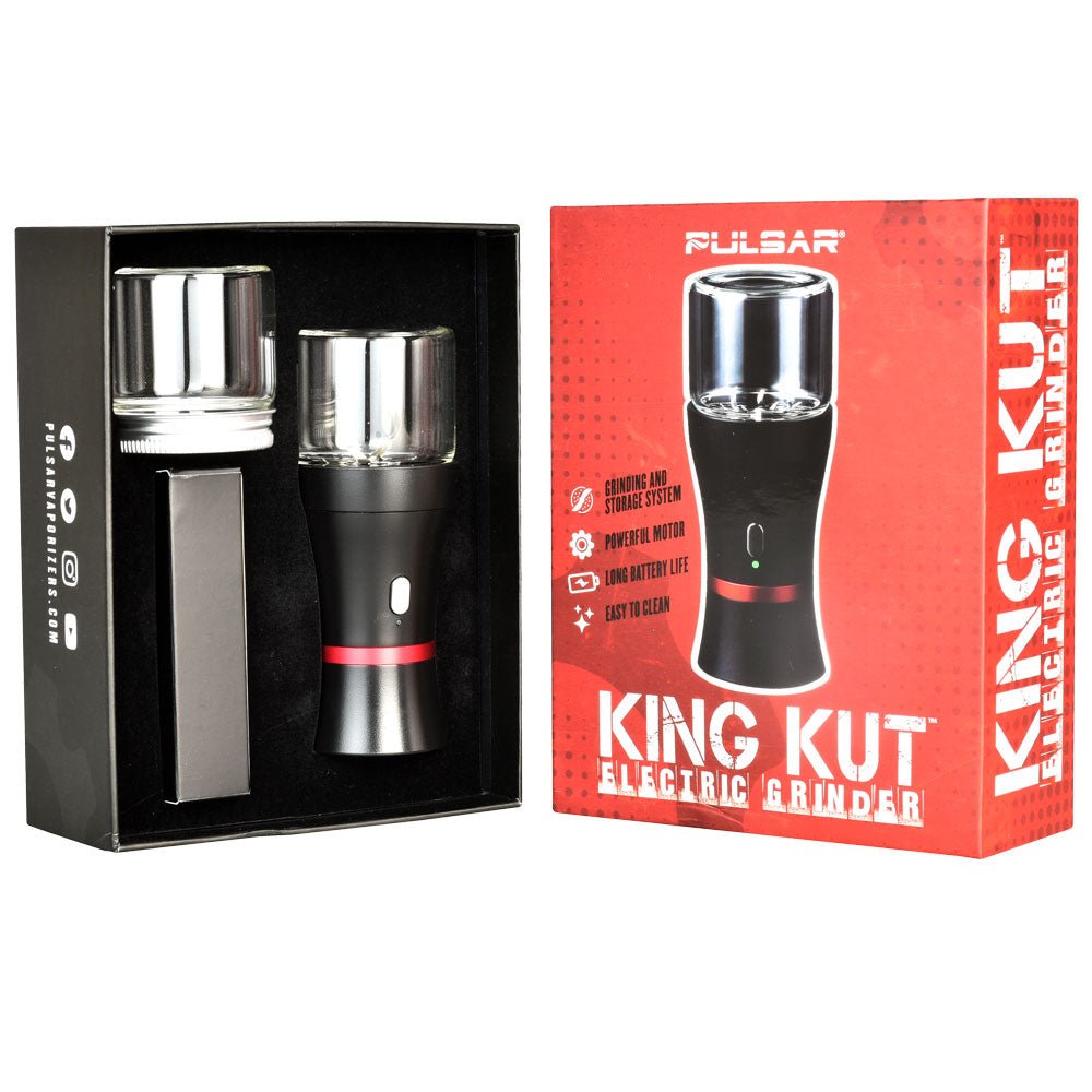 Pulsar King Kut Portable Electric Herb Grinder - Glasss Station