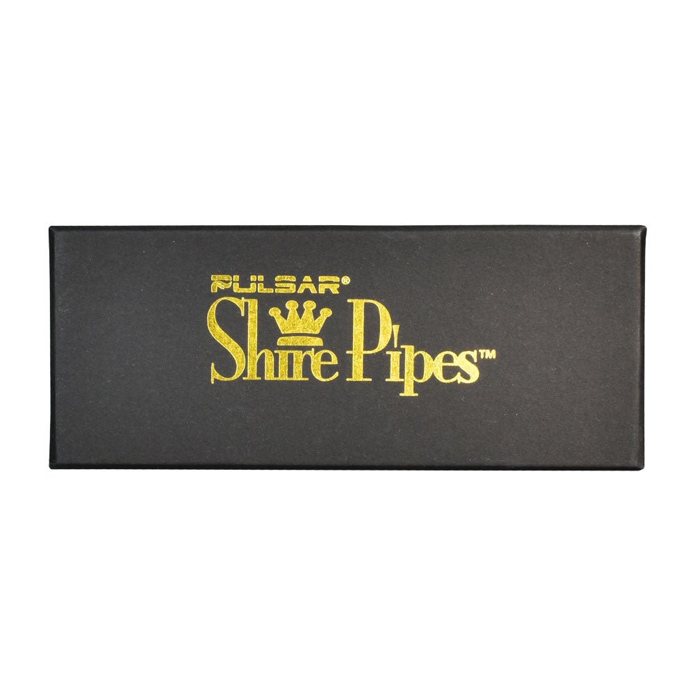 Pulsar Shire Pipes Bent Ebony Cherry Wood 5.5" Pipe - Glasss Station