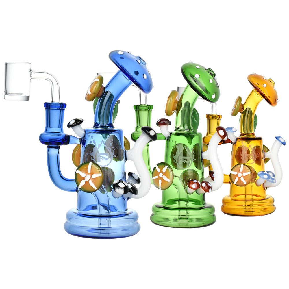 Pulsar Shroom Crazy 6.75" Dab Rig - Glasss Station