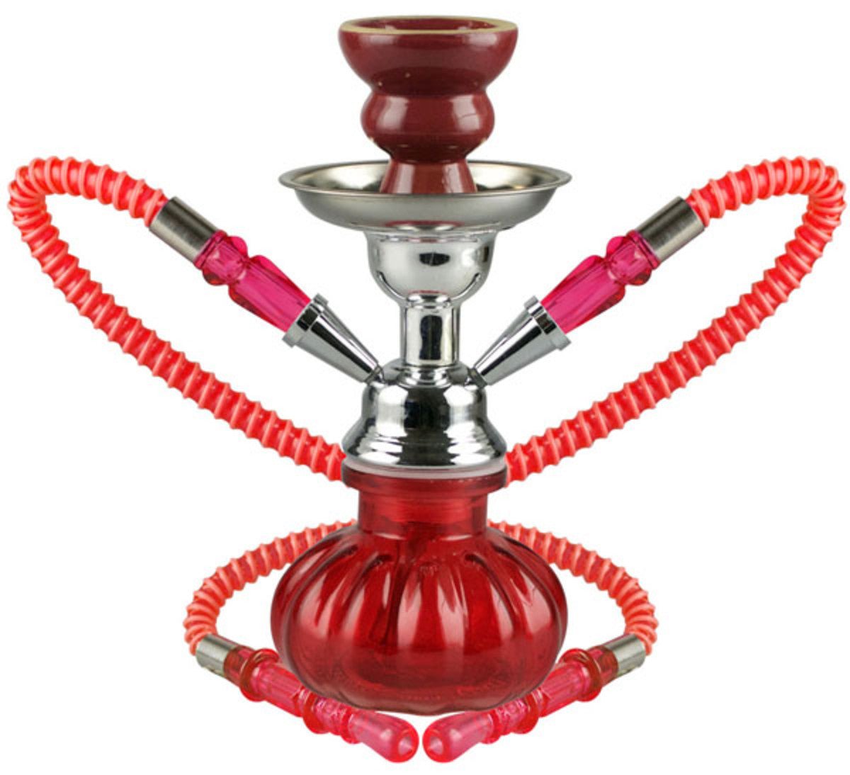 Pumpkin 10" 2-Hose Premium Hookah - Glasss Station